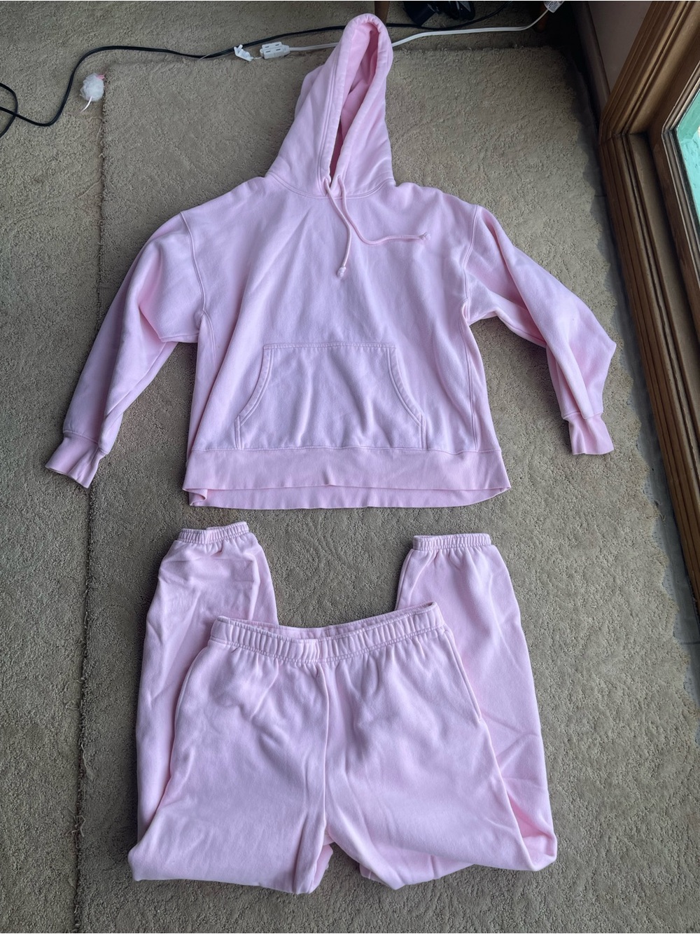 TNA Pink Hoodie Sweatshirt Set